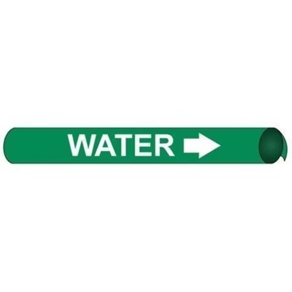 Pipemarker Precoiled, Water W/G, Fits 3, NMC, Mfr# D4113